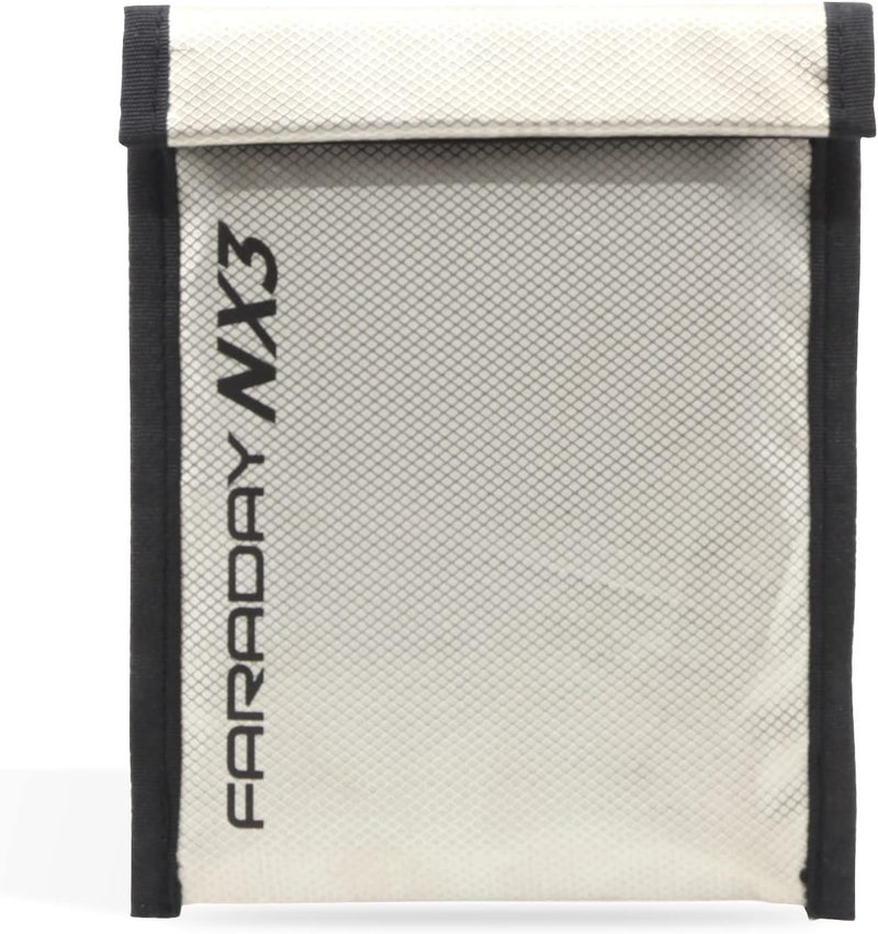 Faraday Defense حقيبة فاراداي ثلاثية الطبقات من قماش سايبر 5" × 7" مع أكمام درع الإشارة، مضادة للاختراق، مضادة للتتبع، حقيبة EMP - Image 2